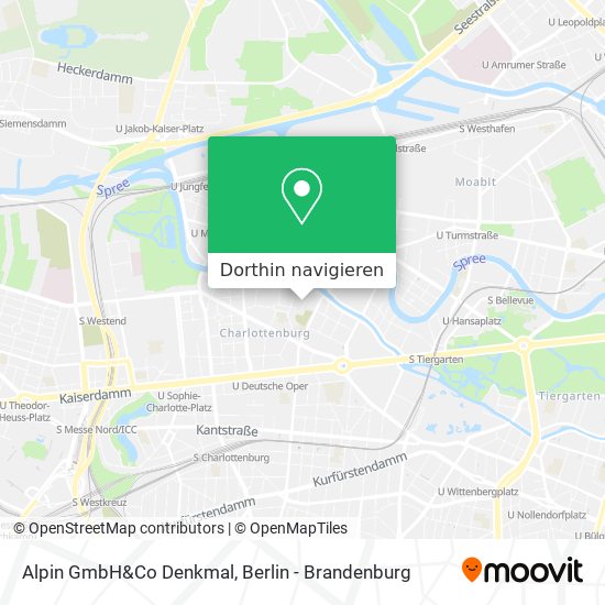 Alpin GmbH&Co Denkmal Karte