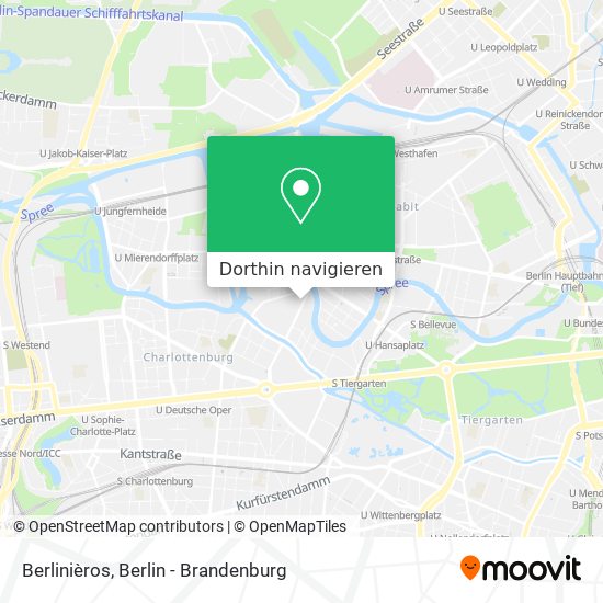 Berlinièros Karte
