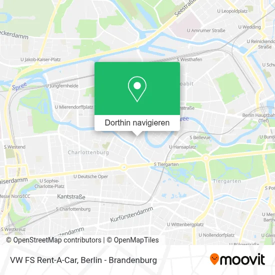 VW FS Rent-A-Car Karte