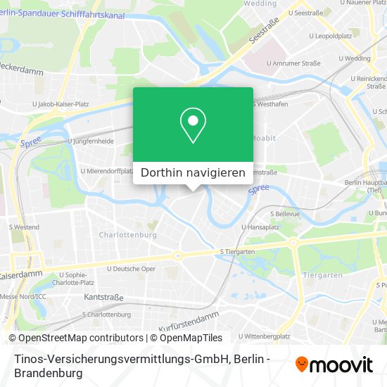 Tinos-Versicherungsvermittlungs-GmbH Karte