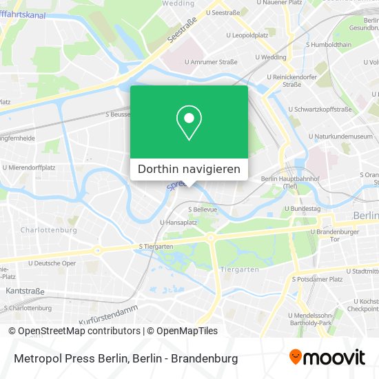 Metropol Press Berlin Karte