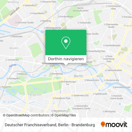 Deutscher Franchiseverband Karte