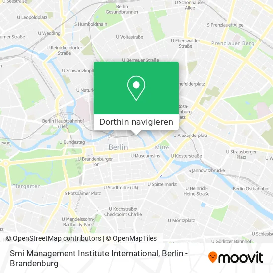 Smi Management Institute International Karte