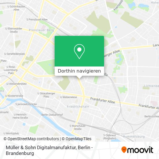 Müller & Sohn Digitalmanufaktur Karte