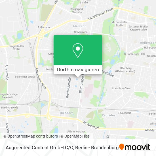 Augmented Content GmbH C/O Karte