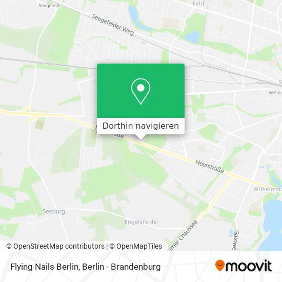 Flying Nails Berlin Karte