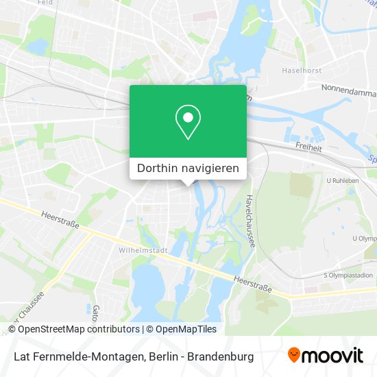 Lat Fernmelde-Montagen Karte