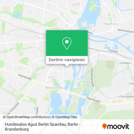 Hundesalon Aguś Berlin Spandau Karte
