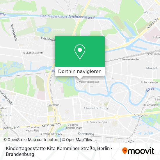 Kindertagesstätte Kita Kamminer Straße Karte