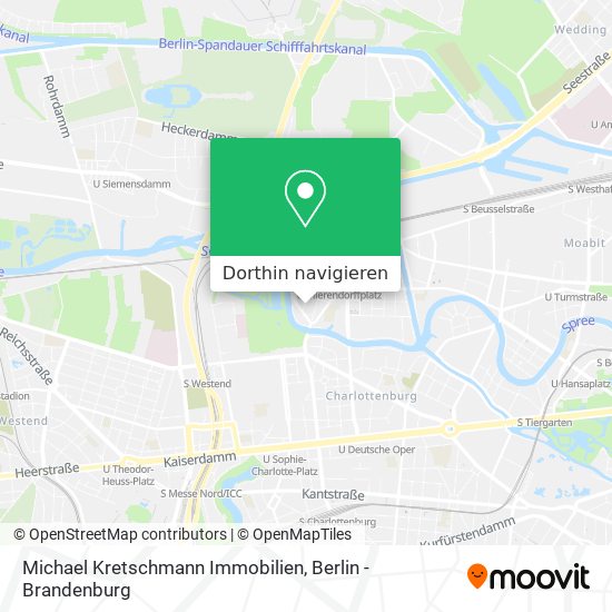 Michael Kretschmann Immobilien Karte