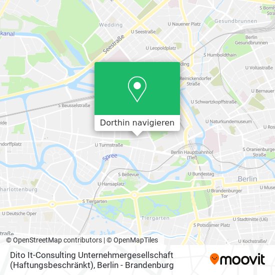 Dito It-Consulting Unternehmergesellschaft (Haftungsbeschränkt) Karte