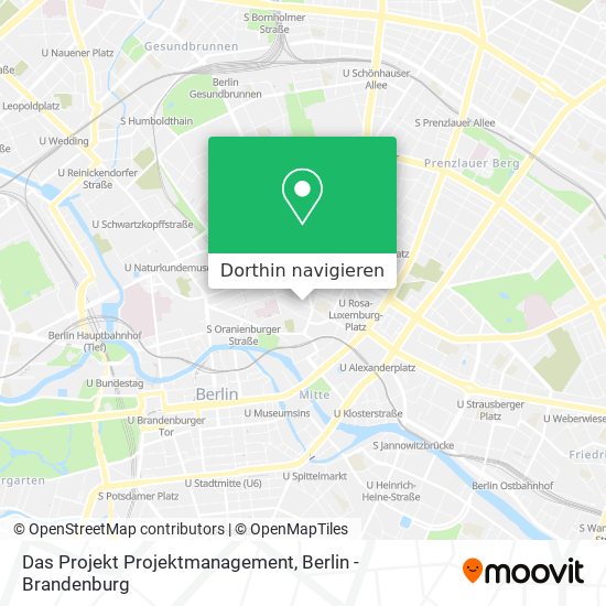 Das Projekt Projektmanagement Karte