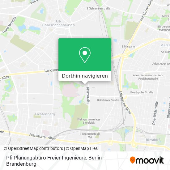 Pfi Planungsbüro Freier Ingenieure Karte