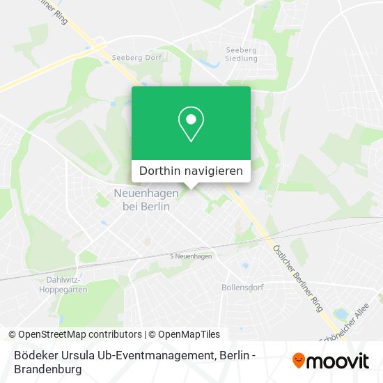 Bödeker Ursula Ub-Eventmanagement Karte
