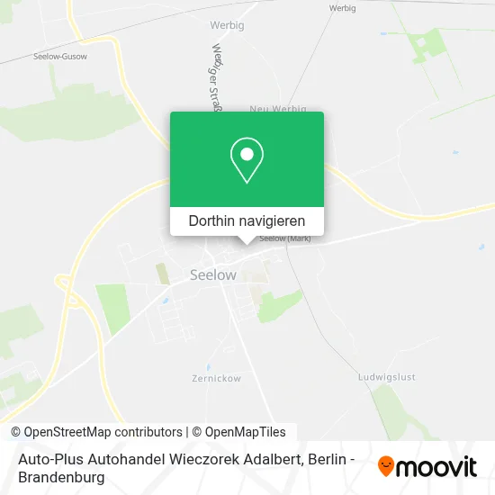Auto-Plus Autohandel Wieczorek Adalbert Karte