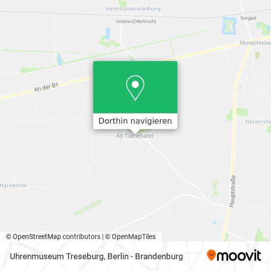 Uhrenmuseum Treseburg Karte