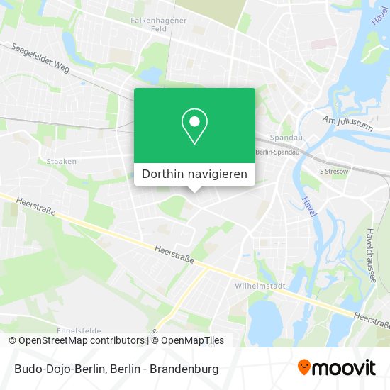 Budo-Dojo-Berlin Karte