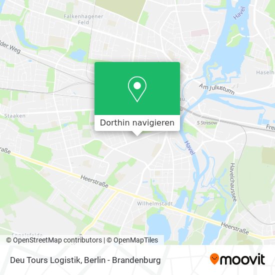 Deu Tours Logistik Karte