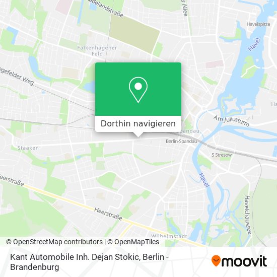 Kant Automobile Inh. Dejan Stokic Karte