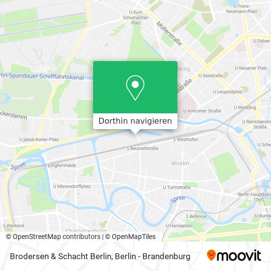 Brodersen & Schacht Berlin Karte