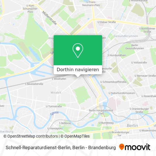 Schnell-Reparaturdienst-Berlin Karte