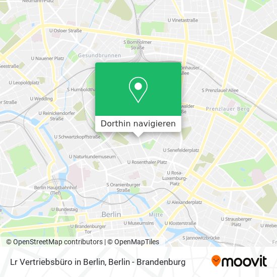Lr Vertriebsbüro in Berlin Karte
