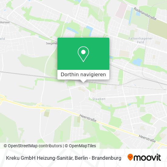 Kreku GmbH Heizung-Sanitär Karte