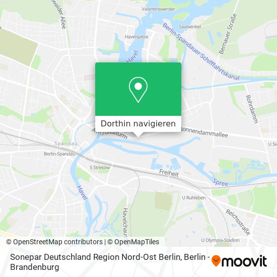 Sonepar Deutschland Region Nord-Ost Berlin Karte