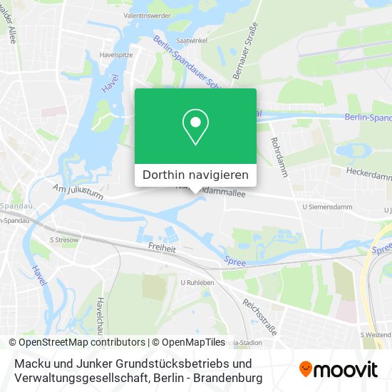 Macku und Junker Grundstücksbetriebs und Verwaltungsgesellschaft Karte
