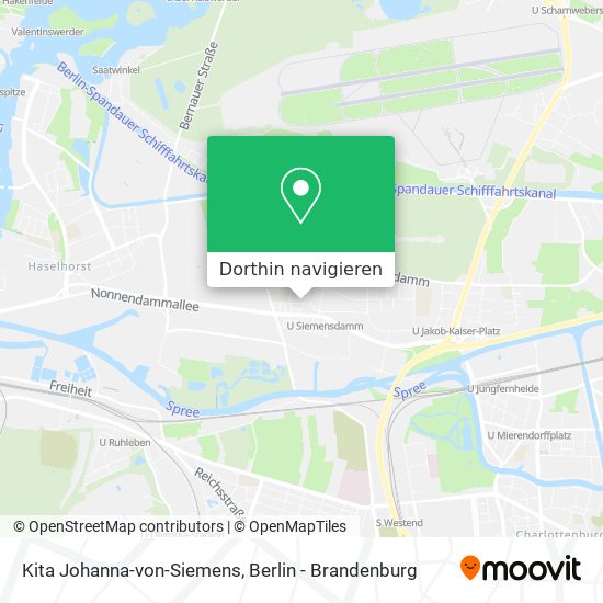 Kita Johanna-von-Siemens Karte