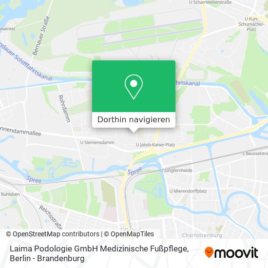 Laima Podologie GmbH Medizinische Fußpflege Karte