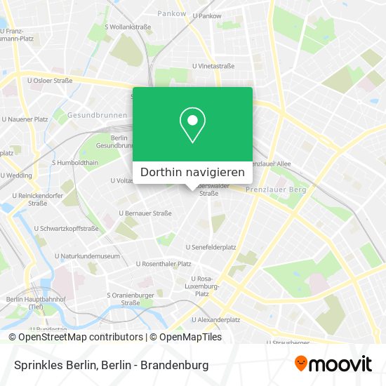 Sprinkles Berlin Karte