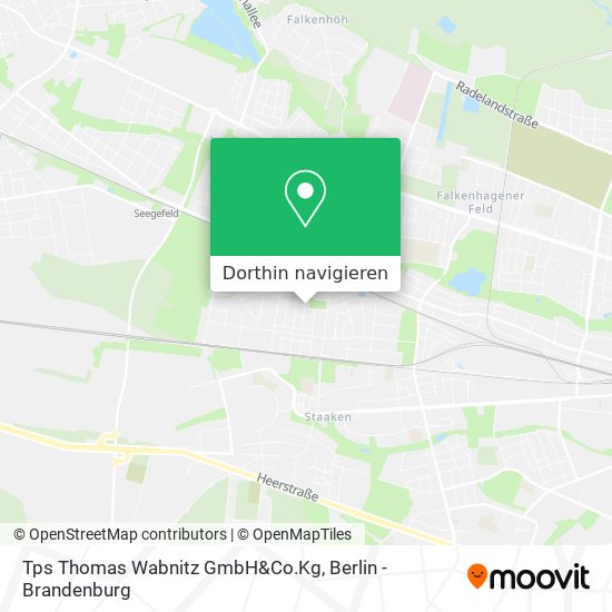 Tps Thomas Wabnitz GmbH&Co.Kg Karte