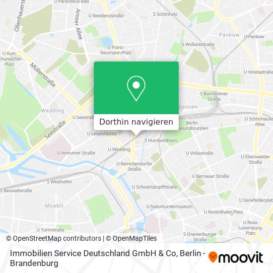 Immobilien Service Deutschland GmbH & Co Karte