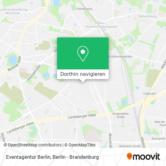 Eventagentur Berlin Karte