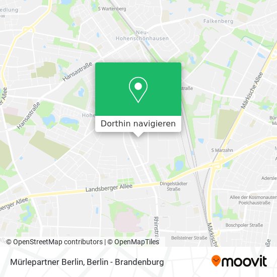 Mürlepartner Berlin Karte