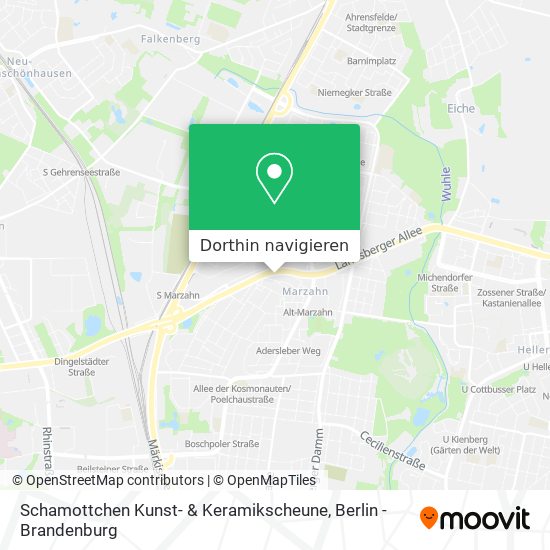 Schamottchen Kunst- & Keramikscheune Karte