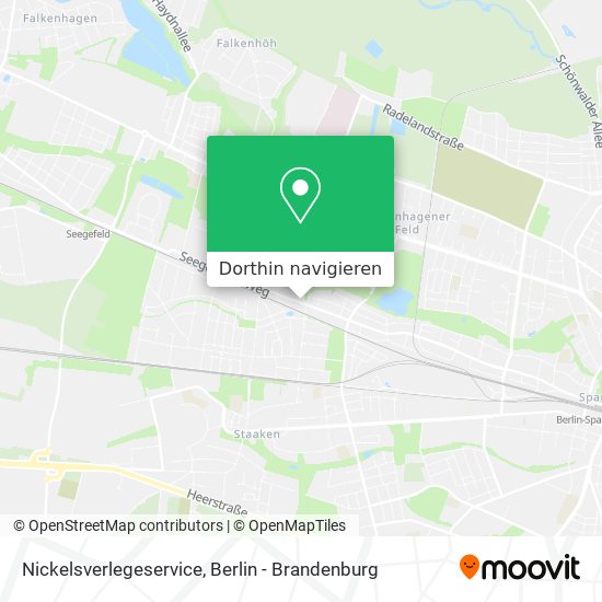 Nickelsverlegeservice Karte