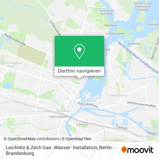 Leichnitz & Zech Gas- Wasser- Installation Karte