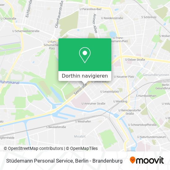 Stüdemann Personal Service Karte