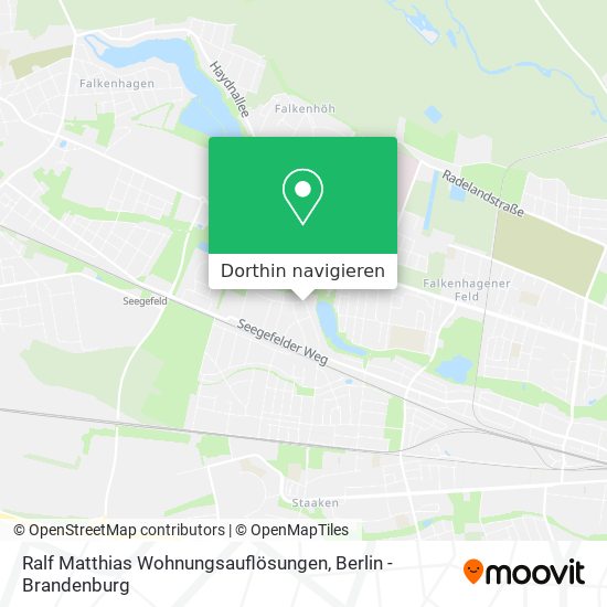 Ralf Matthias Wohnungsauflösungen Karte