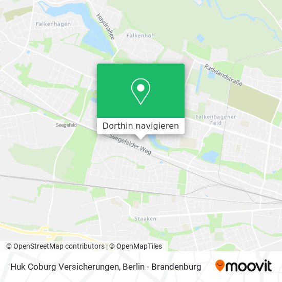 Huk Coburg Versicherungen Karte