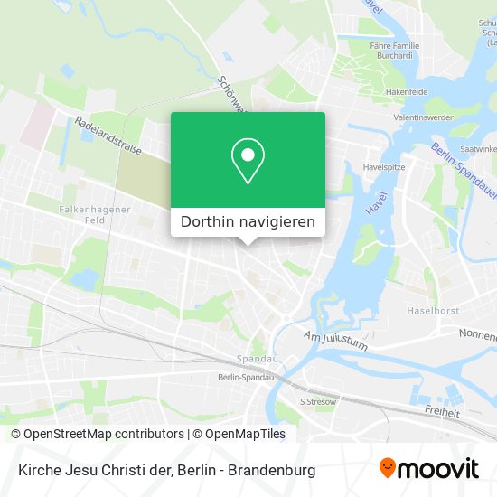 Kirche Jesu Christi der Karte