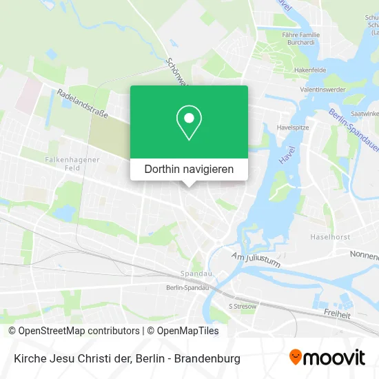 Kirche Jesu Christi der Karte