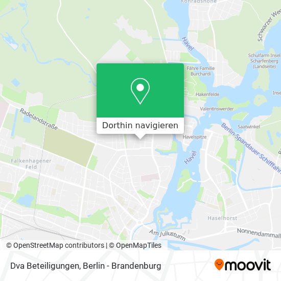 Dva Beteiligungen Karte