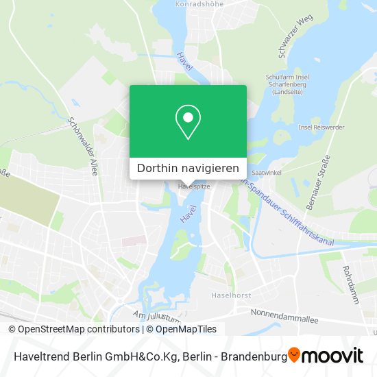 Haveltrend Berlin GmbH&Co.Kg Karte