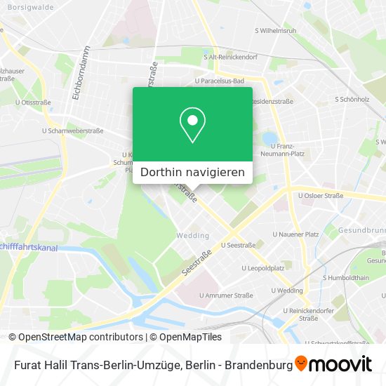Furat Halil Trans-Berlin-Umzüge Karte