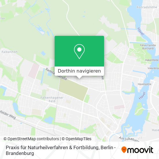 Praxis für Naturheilverfahren & Fortbildung Karte