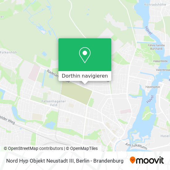 Nord Hyp Objekt Neustadt III Karte