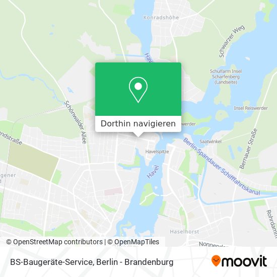 BS-Baugeräte-Service Karte